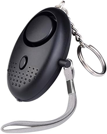 ASTUBIA Personal Alarm Keychain SOS Emergency Self-Defense Safe Song Alarm with Flashlight Anti-Attack Anti-Theft Siren Sound Alarm for Students Women Kids Elderly Explorer