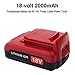 Biswaye 18V Lithium Battery PC18BLX Replacement for Porter Cable 18V Battery Lithium-Ion & NiCd PC18B PCC489N PC18BLEX PC18BL PCXMVC Battery