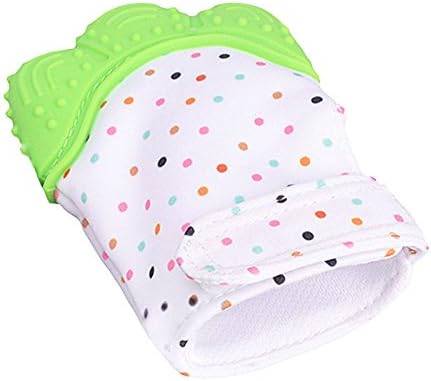 Chenshon Baby Silicone Teether Mitten Gloves Molar Stick Toys Babies Teething Gloves