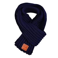 PenGreat Kids Winter Warm Knit Scarves Fashion Solid Color Cable Scarf Boys Girls