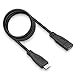 aceyoon 3ft USB C Extension Cable USB C 3.1 Gen 2 Support 4k Video / 10Gbps Data/Max 3A Charging/Audio Type C Female to Male Extender Compatible for S10 S9 S8, P30 P20, Mate30 20, Pixel, Oneplus