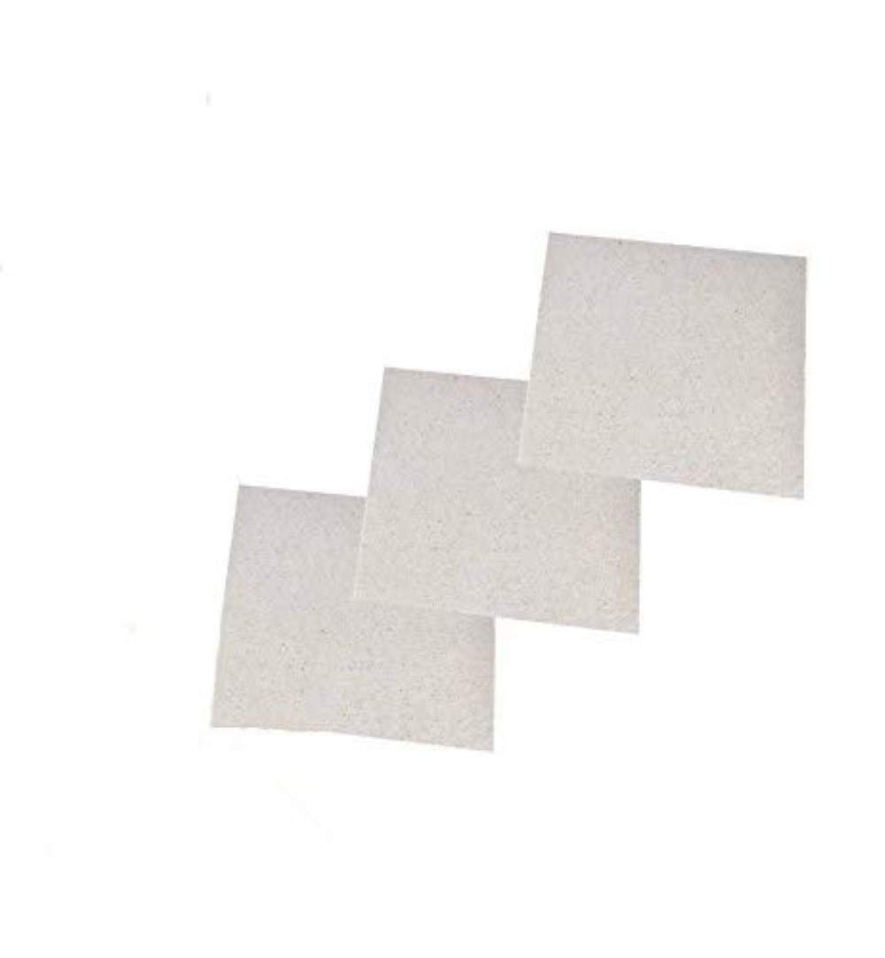 3 Pcs 5.1" x 5.1" Microwave Oven Repairing Part Mica Plates Sheets -Yimeijia