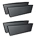 Bcurb Catch Sleeve Car Organizer Store Pocket Organizer Storage Case Stops Item Fall and Fill Gap Between Seat and Console Wallet Purse Cellphone Camera. (2 Catch Sleeve + 2 Car Seat Hanger)