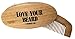 Wooden Boar Hair Bristle Beard Brush by Ranger Grooming Company by Leven Rose, Perfect For a Beard Grooming Kit for Men, Made of Boars Hair Bristles and Firm Natural Wood, Great For Men’s Gift