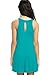 Sarin Mathews Women's Halter Neck Sleeveless Casual Swing T-Shirt Loose Dress Acidblue XL
