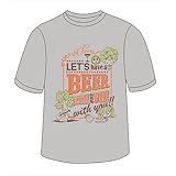 セロリ&トマト&パセリ&ナス&ゴーヤ Tシャツ グレー Mサイズ 「BAR 嫌われ野菜」
