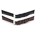 CIVO 2 Packs Genuine Leather Watch Bands Top Calf Grain Leather Watch Strap 16mm 18mm 20mm 22mm 24mm for Men and Women