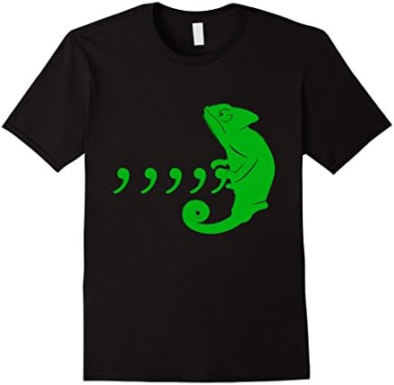 Men's Comma Chameleon t-shirt Large Black