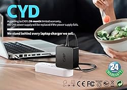 CYD 24W 12V 2A Laptop Charger Compatible for Asus