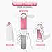 Supabear Personal Handheld Fan, Mini Portable Pocket Fan, Small Lightweight USB Rechargeable for Home Sports Outdoor Travel, 2 Speed Powerful Wind (Pink)