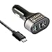 Quick Charge 3.0 Charger, KeyEntre 42W 3-Port USB Car Charger with QC 3.0 Port and 2.4 Amp Port Charging Fast for Galaxy S7/S6/S6 Edge, iPhone, iPad, LG G5, Nexus, HTC and More