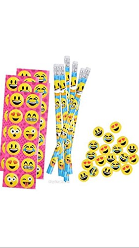 Emoji Stationery SET 12pc