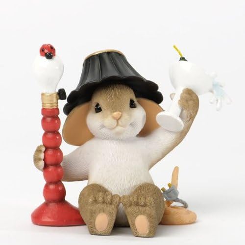 Charming Tails You're The Life of The Party Lampshade Figurine 4035614 New