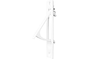 Dontay Pocket Door Edge Pull, Professional Stainless Steel 304, 4" Hidden Door Handle, Flush Mount Pocket Door Hardware for Pocket Sliding Door, Spring Loaded (1, White)