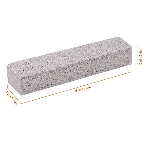Pumice Cleaning Stone Pumice Sticker Cleaner Scouring Pads Grill Brick for Removing Toilet Bowl Ring,Bath,Swimming Pool,Kitchen and Household(20 Pack)
