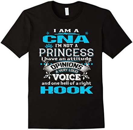 Men's I am a CNA - I'm Not a Princess  2XL Black