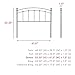 Fashion Bed Group Sanford Headboard, Queen, Matte Black
