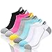 COOVAN 8 Pairs Mens Ankle Socks Low Cut Breathable Socks for Men 8 Pack Casual Socks
