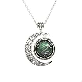 Moon Necklace Harry Salazar Slytherin Snake Pendant Snake necklace jewelry