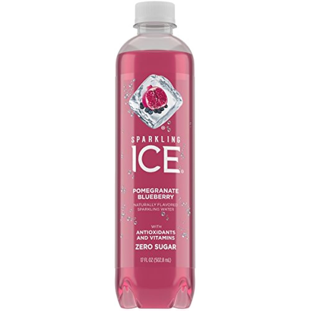 Sparkling Ice Pomegranate Blueberry Water, With Antioxidants And