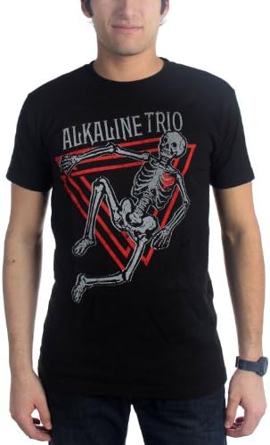 Alkaline Trio - Mens Skeleton T-Shirt, Small, As Shown