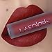 LA Splash Cosmetics Waterproof Liquid to Matte Lipstick - VelvetMatte The Moisturizing Collection (Red Velvet)