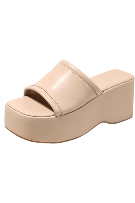 TARRAMARRAu00ae Women Crossover-Strap Platform Wedge Slides Julie