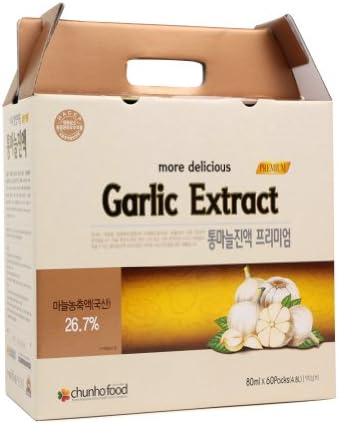 Garlic Extract brown Color
