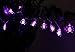 Velice Battery Operated LED Fairy String Lights 20 Purple Spider Lights Halloween Decoration Lights (Spider Light)