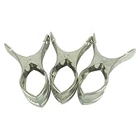 Galapagoz Clothespin Clips Laundry Drying Hanger Clothes Pegs Stainless Steel 3 Pcs/Set