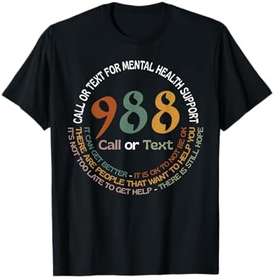 Amazon.com: 1-800-273-8255 Suicide Prevention T-shirt help line T