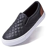 DailyShoes Unisex Flat Memory Foam Cushioned Insole Casual Slip-On Loafers Sneakers Shoes