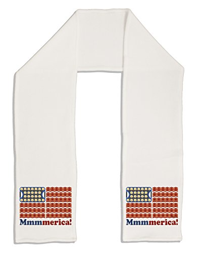 TooLoud American Breakfast Flag - Bacon and Eggs - Mmmmerica Adult Fleece 64