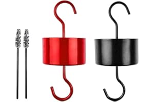 2Pcs Hummingbird Feeder Ant Moat Guard with Hooks,Insect Proof Accessory Set, Bee & Ant Protection for Outdoor Bird Feeders, 