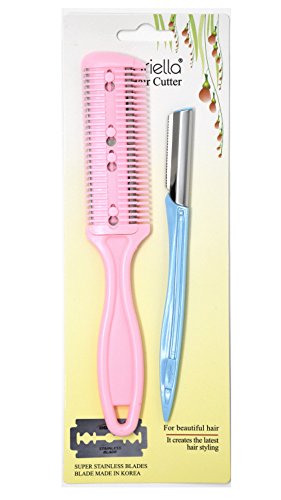 Hair Shaper Cutter & Razor 2 Piece Combo Assorted colors