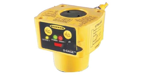 Banner Engineering Qt50uvr3w Sensor Ultrasonic Long Range