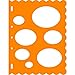Fiskars 8.5x11 Inch Sheet Ovals Shape Template
