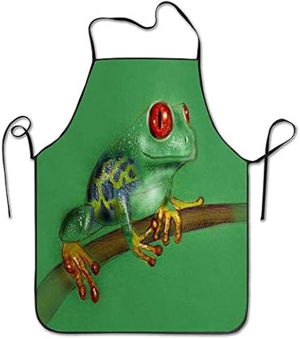 Grenouille Jungle Crapaud Venimeux Cuisine Exotique Femmes Tablier Durable Nettoyage Facile Bavoir Creatif Amazon Fr Cuisine Maison
