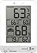 Ambient Weather WS-2063-W Indoor Temperature & Humidity Monitor with Backlight
