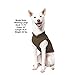 Gooby - Fleece Vest, Small Dog Pullover Fleece Jacket with Leash Ring, Brown, Large