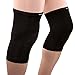 Knee Compression Sleeves (1 pair) By FitXpert - Crossfit Knee Brace, Knee Support and Pain Relief in Weight Lifting, Knee Sleeves for Both Men & Women