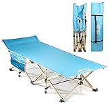 Portable Camping Cot for Adults and Kids, 450LB Max