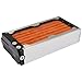 Aquacomputer airplex modularity system 240 mm, Kupfer-Lamellen, ein Kreislauf, Edelstahl-Seitenteile