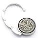 Round Table Vintage Flowers Foldable Purse Bag Hanger Handbag Hook Holder