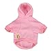Howstar Pet Clothes,Puppy Hoodie Sweaters Winter Warm Hoodie for Dogs Cats Sweatshirt I Love My Mom Printed Pet Costumes(M, Pink)