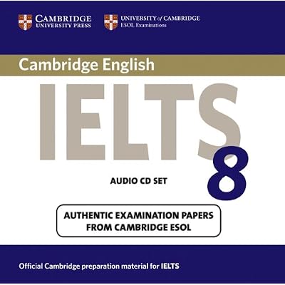 Cambridge IELTS 8 Audio CDs: IELTS Practice Tests Nepal | Ubuy
