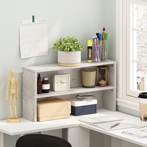 Furinno Helena Kitchen Countertop Organizer Set of 2, 23-Inch Wide Kitchen Coun…