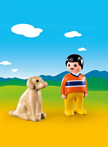 PLAYMOBIL 9256 - Mann mit Hund – Bild 3