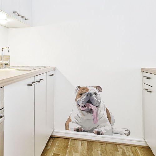 Humphrey The English Bull Dog Printed Wall Decal