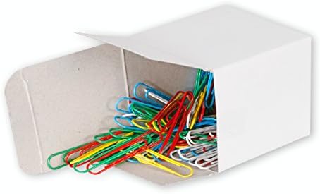 Victory Office 691 Document Binder Clips Set of 50 mm, 100, Painted, Assorted Colours